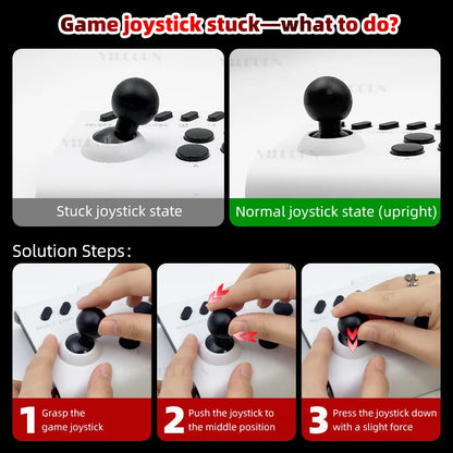 Arcade Joystick Wireless Gaming Controller für PC/Android/iOS/Switch/PS3/PS4 Fighting Stick für Street Fighter/Mame