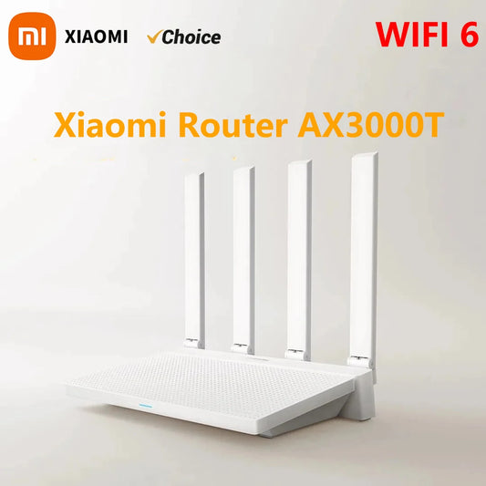 Neue Xiaomi Router AX3000T IPTV Mesh Netzwerk Gigabit Ethernet Ports Gaming Beschleuniger Repeater Modem Signal Verstärker CN