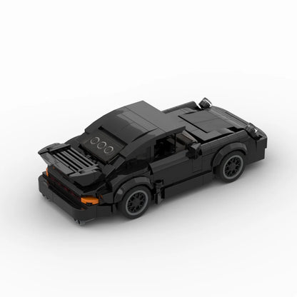 MOC "Black Bird" 930 Turbo-Stil – Rennsportwagen Baustein-Modell - NVTS Solutions