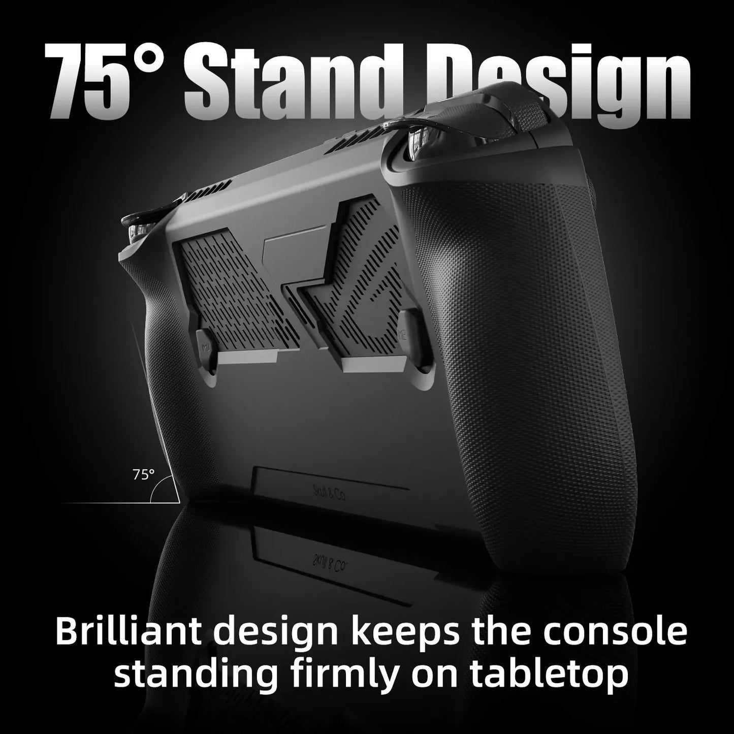 Skull & Co. GripCase Ally X Weiche Schutzhülle Standbare Schutzhülle für ROG Ally X