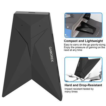 RGEEK Controller Ladestation Griff Clip Halter für Legion Go 2-Griff-Anschluss Ergonomisches Krümmungsdesign, reduziert Handmüdung