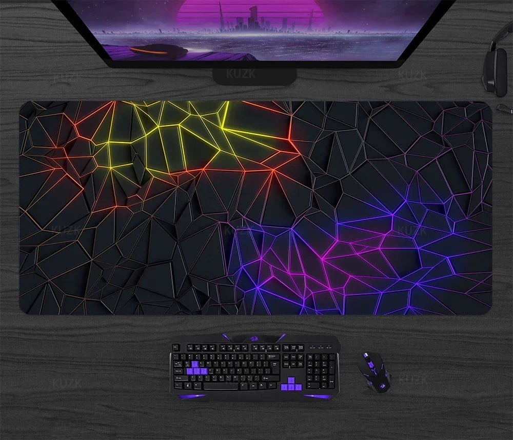 Gaming Mauspad Mousepad Gamer Schreibtisch Matte Große Tastatur Pad Xll Teppich Computer Tisch Oberfläche Für Zubehör Xl Ped Mauspad
