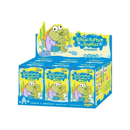 POP MART Bikini Bottom Buddies – Skurrile Blind Box Spielzeug Kawaii Anime Action Figure Surprise Guess Bag Mystery Box