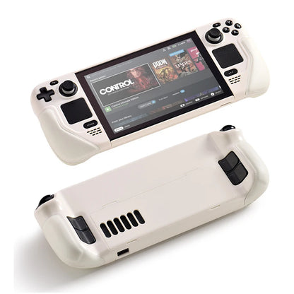 Schutzhülle für Steam Deck, weiche Flip-Lederhülle mit Ständer, vollständiger Schutz, rutschfestes Steam Deck, OLED-Halterungszubehör