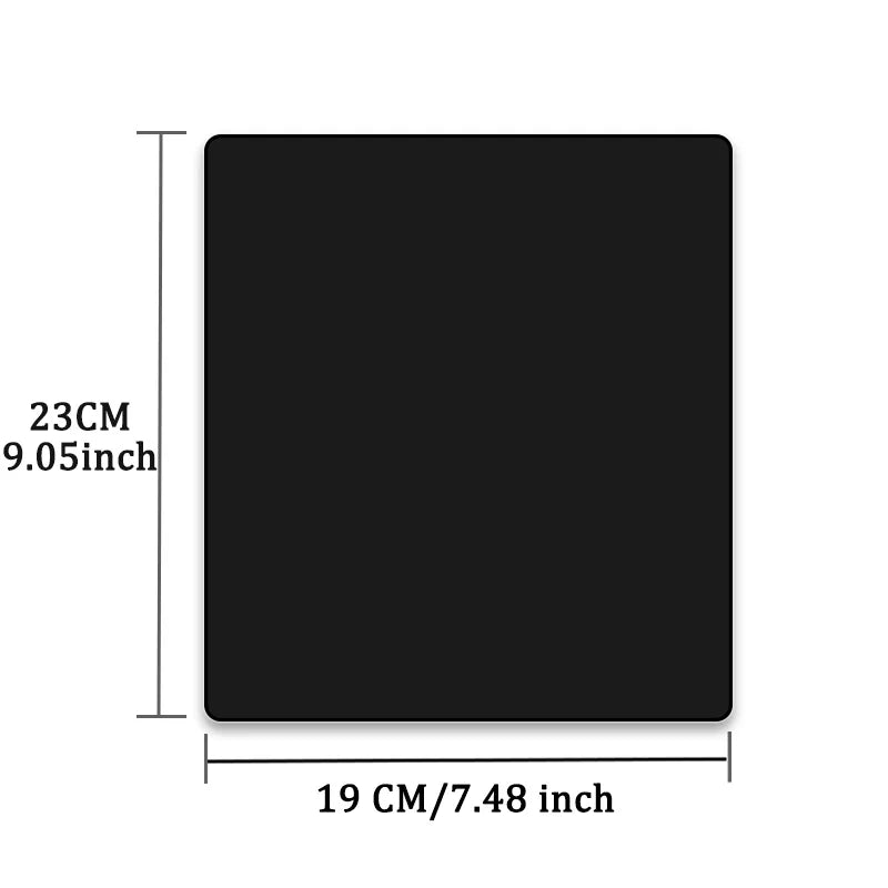 Kleines PU-Mauspad, rutschfest, Gaming-Desktop, Leder-Mauspad, wasserdicht, kratzfest, leicht zu reinigende Matte für PC, Laptop, Desktop