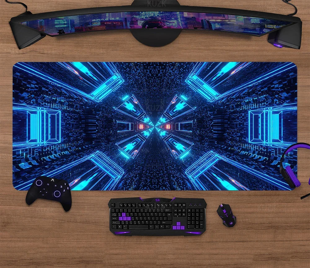 Gaming Mauspad Mousepad Gamer Schreibtisch Matte Große Tastatur Pad Xll Teppich Computer Tisch Oberfläche Für Zubehör Xl Ped Mauspad