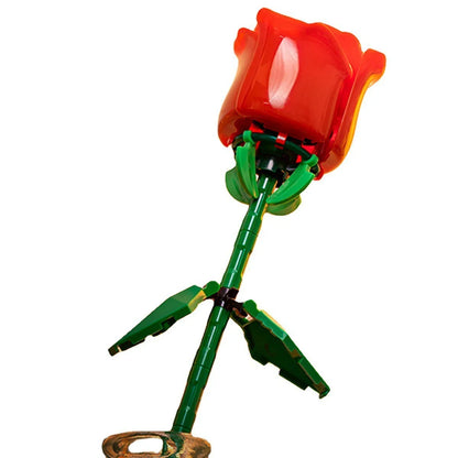 Valentinstag Rose Bausteine unsterblicher Blumenstrauß Puzzle Puzzleteile Spielzeug Spielzeug Geschenk Dekorationen