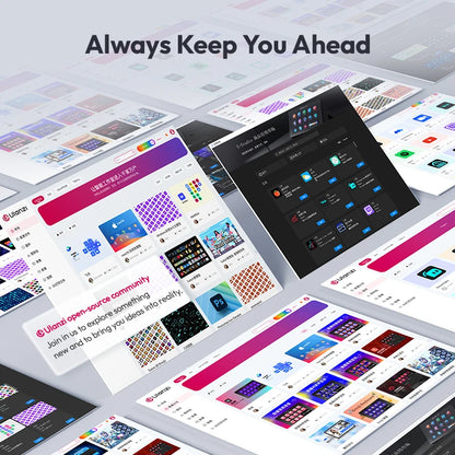 Ulanzi D200 Produktionskonsole und Studio-Controller für Gaming/Büro/Livestreaming/Content Creation Youtube Tiktok