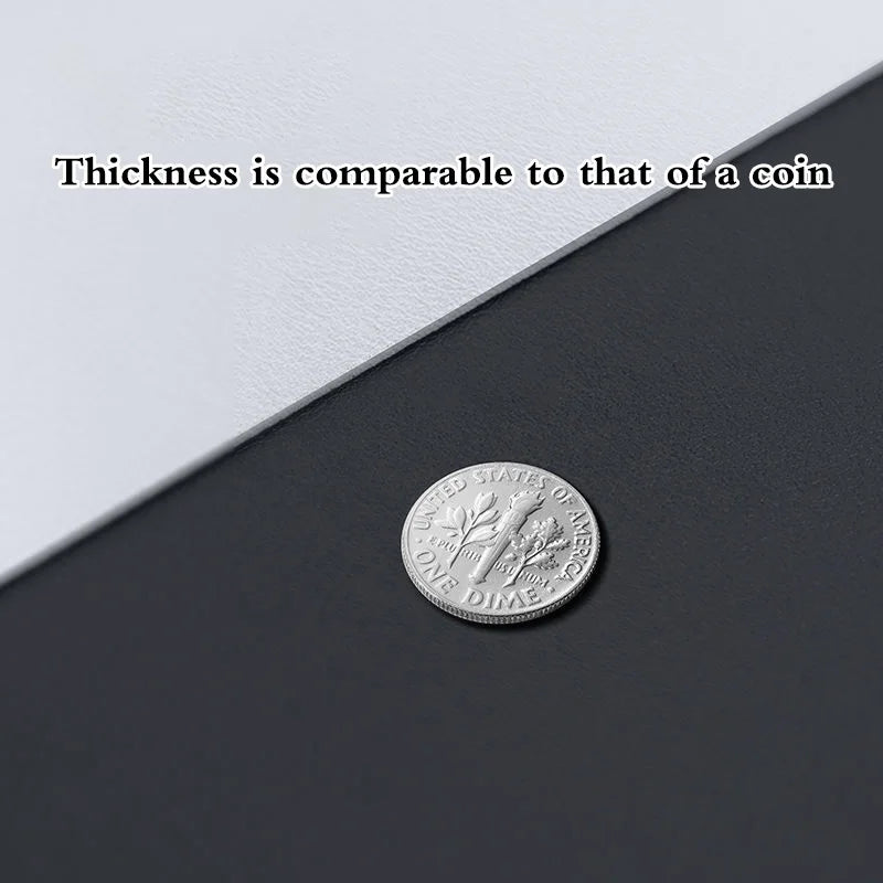 Kleines PU-Mauspad, rutschfest, Gaming-Desktop, Leder-Mauspad, wasserdicht, kratzfest, leicht zu reinigende Matte für PC, Laptop, Desktop