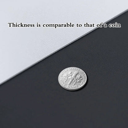 Kleines PU-Mauspad, rutschfest, Gaming-Desktop, Leder-Mauspad, wasserdicht, kratzfest, leicht zu reinigende Matte für PC, Laptop, Desktop