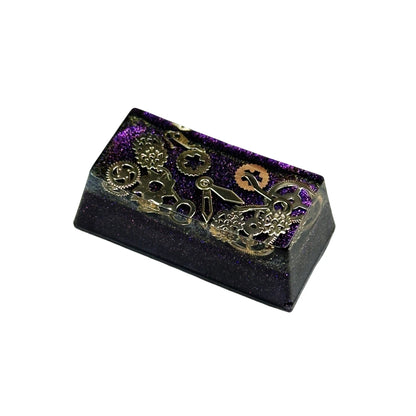 Harz personal isierte Metall getriebe Schlüssel kappe durchsichtige Kreuz achse mechanische Tastatur Tasten kappe sar1