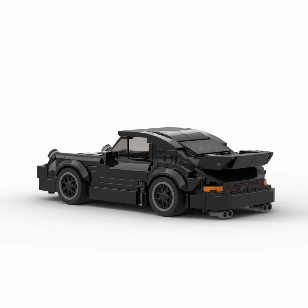 MOC "Black Bird" 930 Turbo-Stil – Rennsportwagen Baustein-Modell - NVTS Solutions