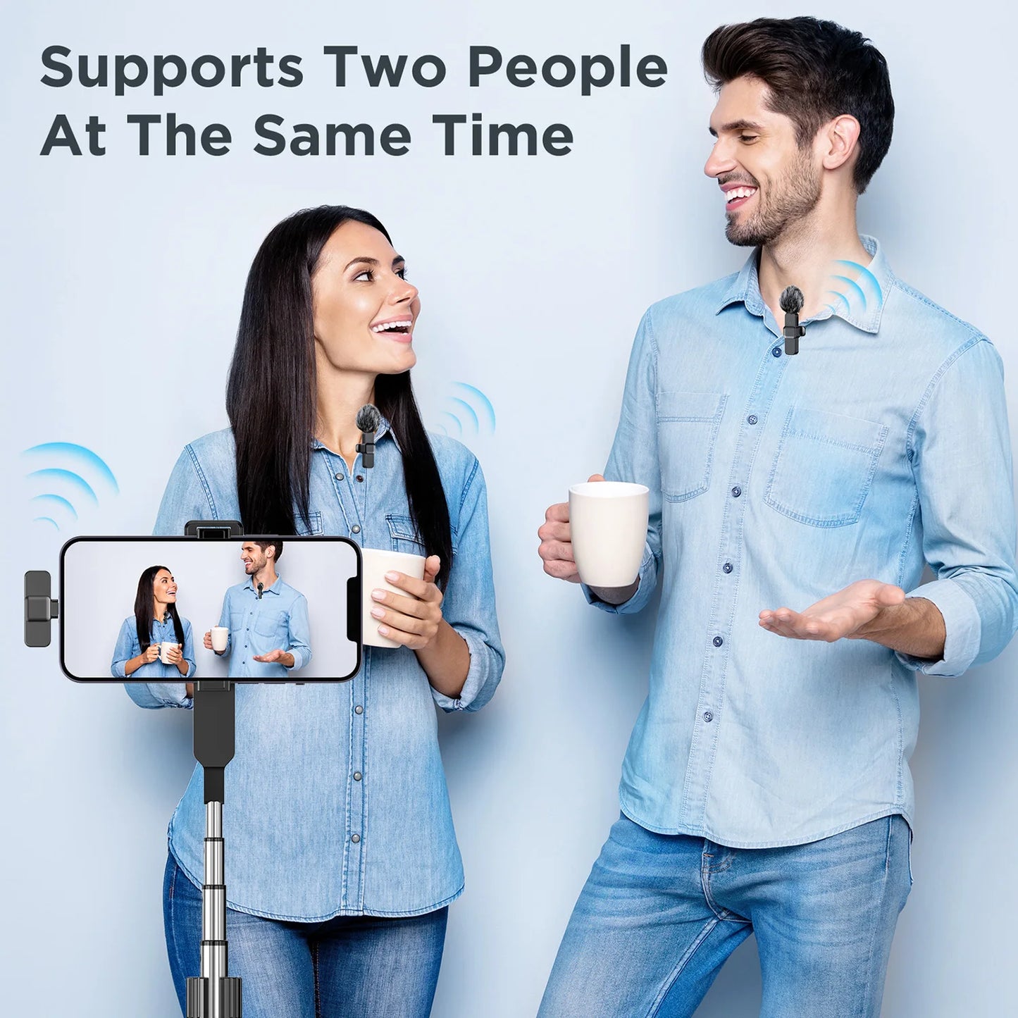 SNZIYAG K10 Wireless Lavalier-mikrofon Tragbare Audio Video Aufnahme Mini Mikrofon für iPhone Android PC Live Gaming Telefon