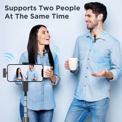 SNZIYAG K10 Wireless Lavalier-mikrofon Tragbare Audio Video Aufnahme Mini Mikrofon für iPhone Android PC Live Gaming Telefon