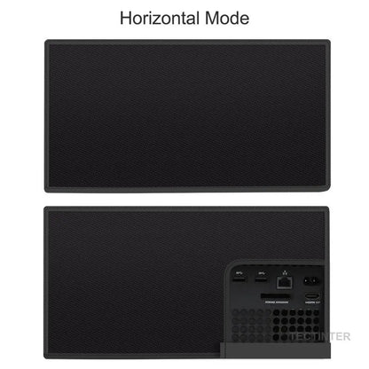 Kratzfeste, staubdichte Hülle für Xbox Series X Konsole, Gaming-Zubehör, horizontale Staubschutzhülle, vertikale Schutzhülle