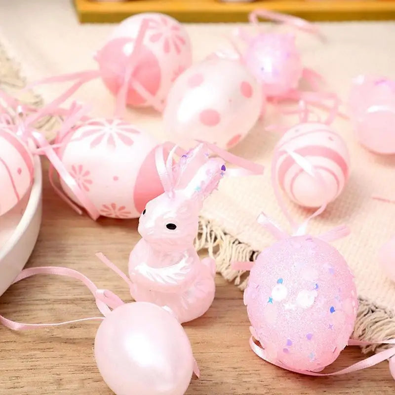 Ostern Dekoration Set Frühling Feier Hängende Ei Dekor Festival Party Favor Ostern Urlaub Korb Stuffers Für Zuhause Kirche