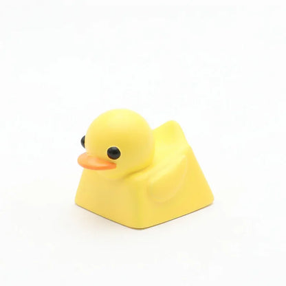 1PCS Nette Ente Harz KeyCap Personalisierte Cartoon Dekoration Gaming Schlüssel Kappe für Cherry Mx Schalter Gamer Mechanische Tastatur Geschenk