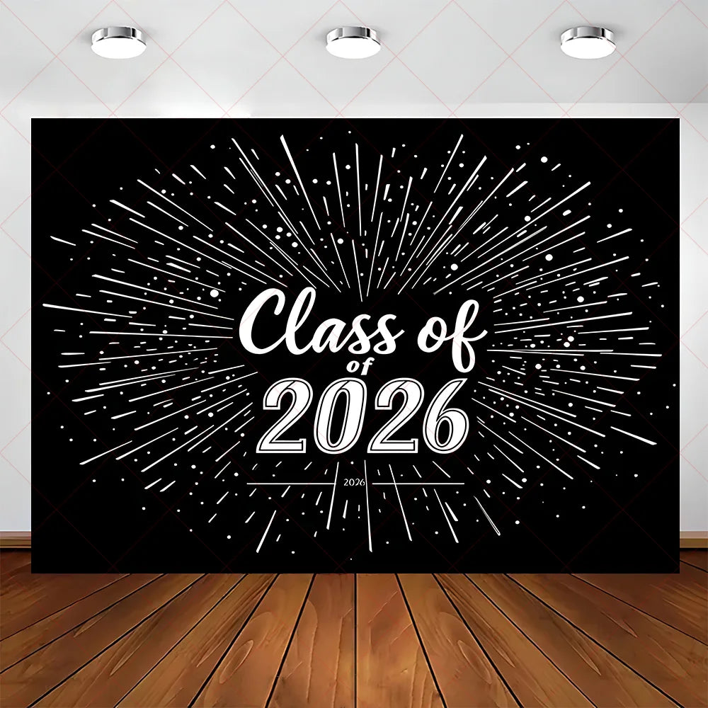 2026 Frohes Neues Jahr Party Hintergrund Banner Glitzer Uhr Champagner Hintergrund Gold Ballon Home Party Dekoration Fotografie Prop