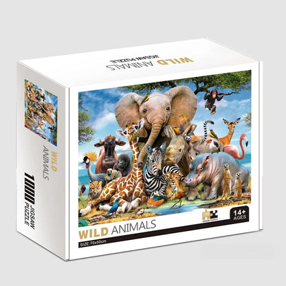 75*50 cm 1000 stücke Puzzle Schwierig Erwachsene Welt Berühmte Malerei Puzzle Landschaft Stress Relief Bildung Puzzle Spielzeug