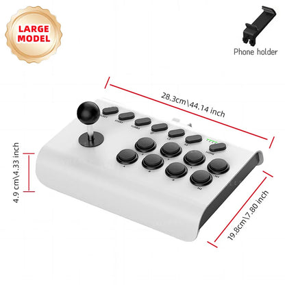 Arcade Joystick Wireless Gaming Controller für PC/Android/iOS/Switch/PS3/PS4 Fighting Stick für Street Fighter/Mame