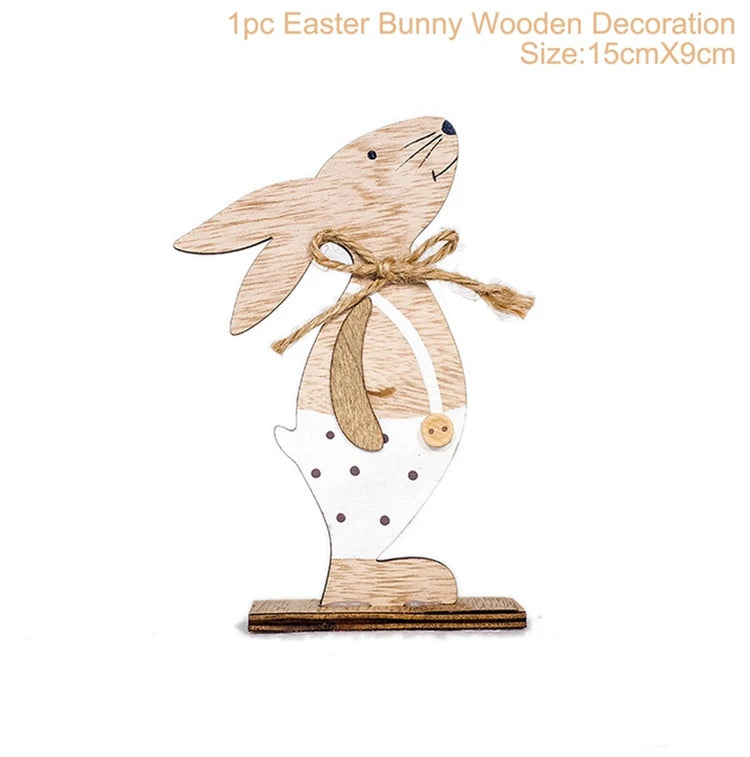 Ostern-Holzornament, Hallo Frühling, Dekoration für Zuhause, Haseneier, Hase, Karotte, Ostern, Partyzubehör, DIY-Handwerk, Geschenk für Kinder