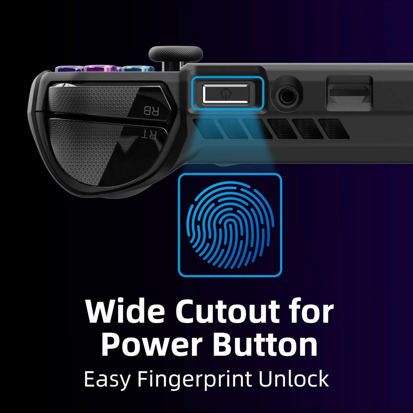 Skull & Co. GripCase Ally X Weiche Schutzhülle Standbare Schutzhülle für ROG Ally X