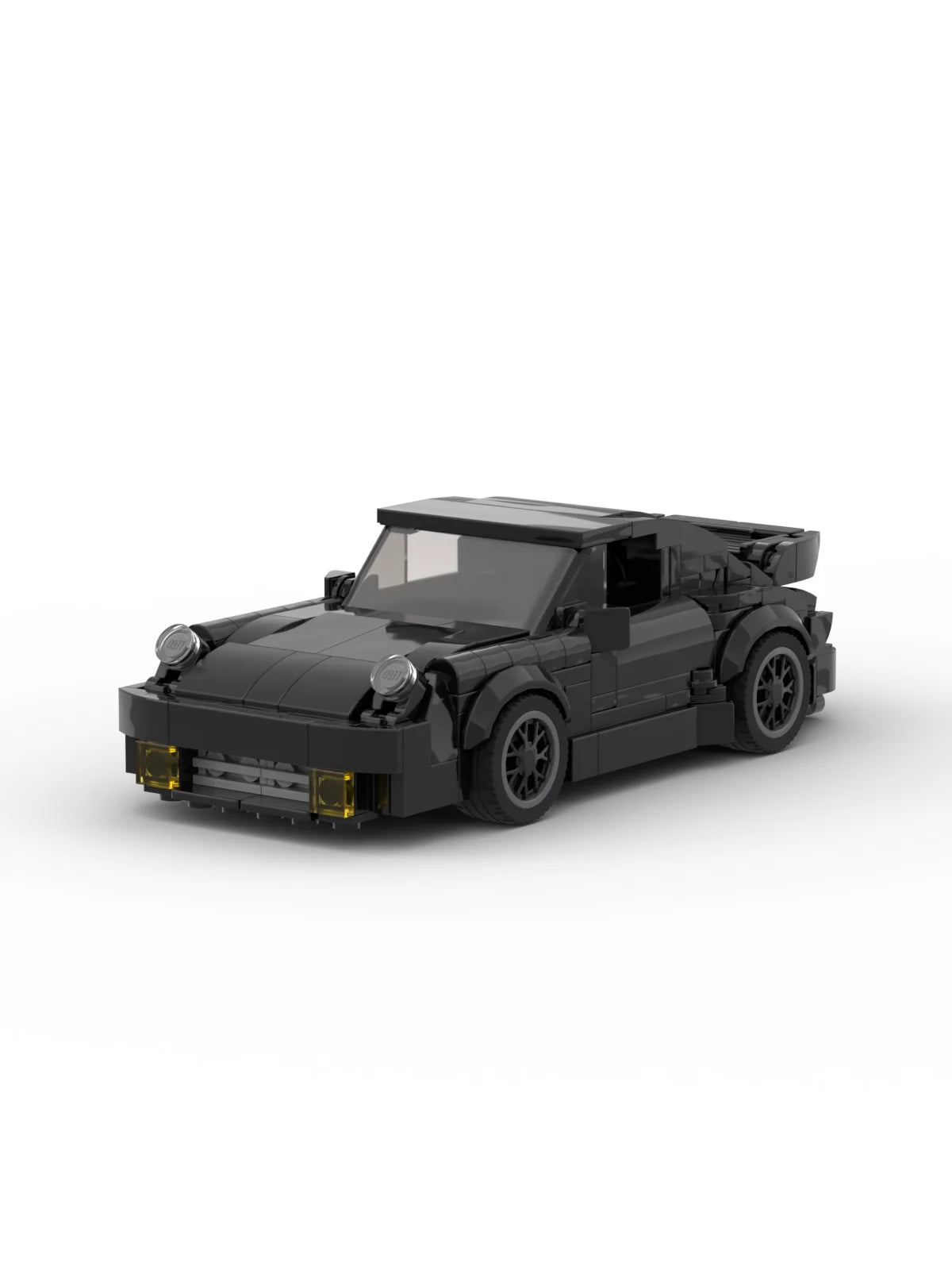 MOC "Black Bird" 930 Turbo-Stil – Rennsportwagen Baustein-Modell - NVTS Solutions