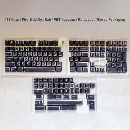 Comic Mixed Lights Dye Sublimation PBT Tastenkappe Russisch/Koreanisch/Deutsch/Englisch Tastenkappen Kirschprofil für MX Switch Gaming Keybaord