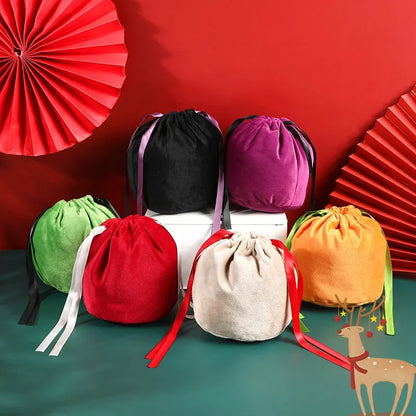 Ostern Karotte Kaninchen Taschen Niedlicher Hase Geschenkverpackung Samt Valentinstag Schokolade Süßigkeiten Taschen Hochzeit Party Schmuck Organizer