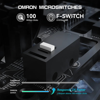 ATTACK SHARK R5 Ultra Carbon Fiber Wireless Gaming Mouse, PixArt PAW3950MAX Gaming Sensor, 42000 DPI, 8000 Hz, MCU Nordic 52840