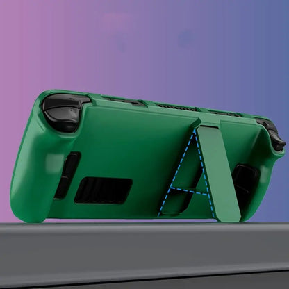 Schutzhülle für Steam Deck, Controller, bunte Schutzhülle, Hartschale mit Ständer