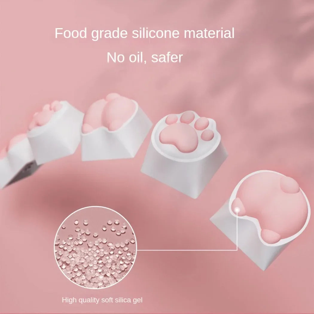 3D süße weiche Cartoon-Tastenkappen ersetzen für Cherry MX Gaming mechanische Tastatur Tastenkappen Tasten Anime Custom Key Caps