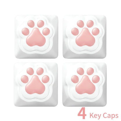 3D süße weiche Cartoon-Tastenkappen ersetzen für Cherry MX Gaming mechanische Tastatur Tastenkappen Tasten Anime Custom Key Caps