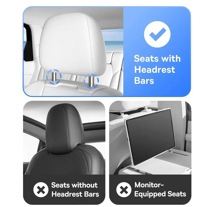 Baseus faltbares Auto-Rücksitz-Tablett, Laptop-Schreibtisch, Fahrzeug, Tisch, Kopfstützenhalterung, Auto-Tasse, Telefonhalter für Lebensmittel, Schreiben, Arbeiten, Kinder