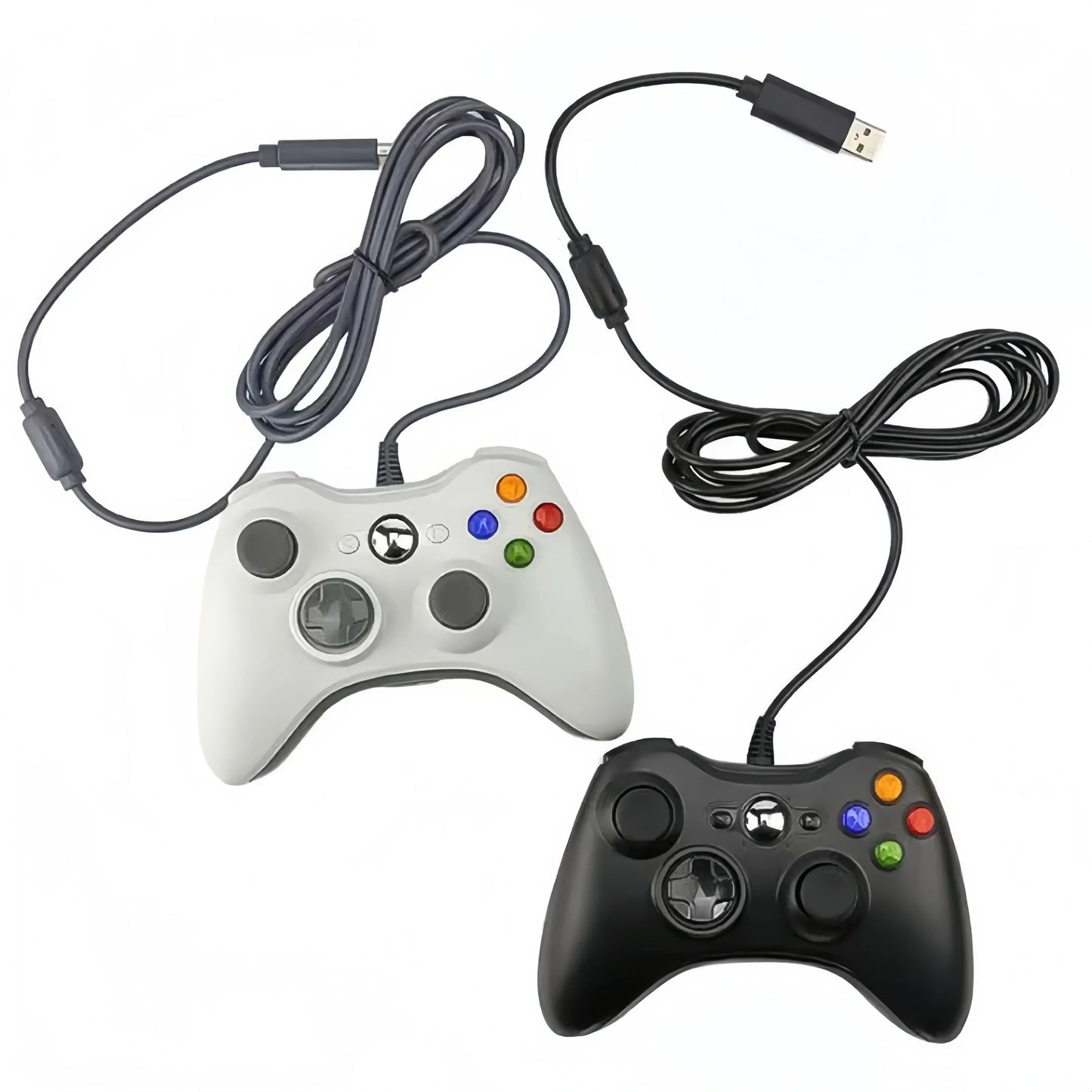 Xbox 360 Controller Wired USB Für Xbox 360/Slim/Elite/Winodow/PC Videospiel Gamepad 6-achsen Joystick Dual Vibration 2,4G Gaming