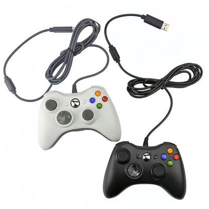 Xbox 360 Controller Wired USB Für Xbox 360/Slim/Elite/Winodow/PC Videospiel Gamepad 6-achsen Joystick Dual Vibration 2,4G Gaming