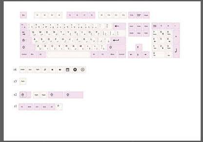 125 Tasten PBT Schwarz Weiß Japanische Tastenkappen Kirschprofil für mechanische Gaming-Tastatur Ergänzung 1,75 HE 2U Shift Space Bar