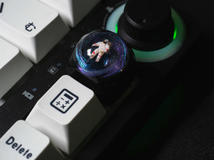 Artisan Keycap Astronaut Resin Key Caps Mechanische Tastaturkappen Personalisierte Keycaps Pc Gaming Zubehör Geschenke Koreanische Keycaps
