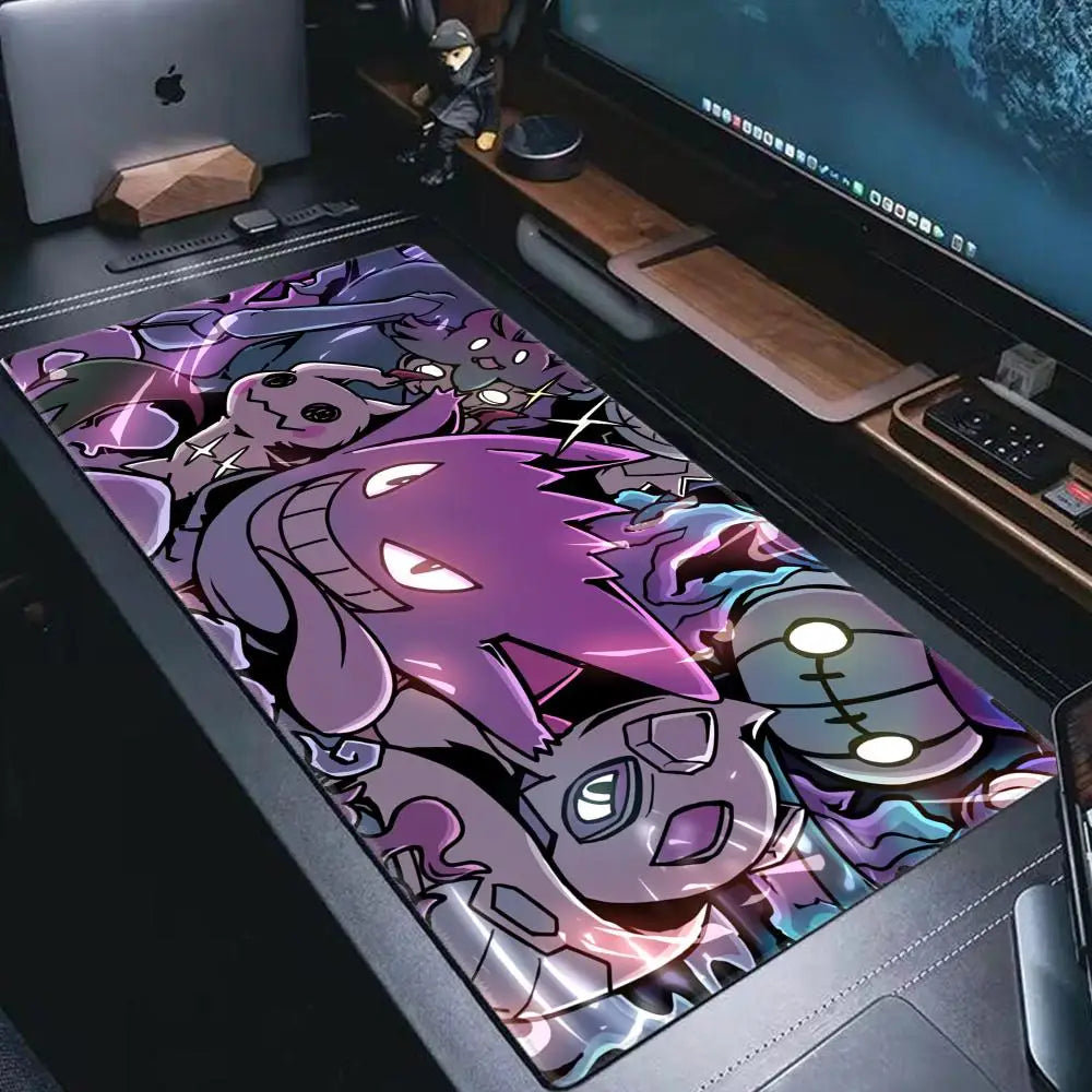 P-Pokemon-Gengar Grande Mouse pad große Gaming-Mauspad Locke dge verdickte Computer tastatur Tisch Schreibtisch matte