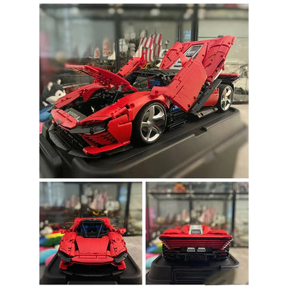 MOC Technik Supersportwagen-Set aus Klemmbausteinen (Verschiedene Modelle) - NVTS Solutions