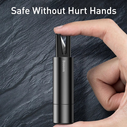 Baseus Auto Fenster Glas Breaker Sicherheit Hammer Sicherheitsgurt Cutter Auto Lebensrettende Flucht Notfall Zubehör Werkzeug Kit