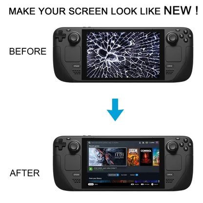 7 ''LCD Bildschirm Für Steam Deck 2022 Spielkonsole 60Hz LCD Display mit Digitizer Vollversammlung Reparatur Zubehör ersatzteil