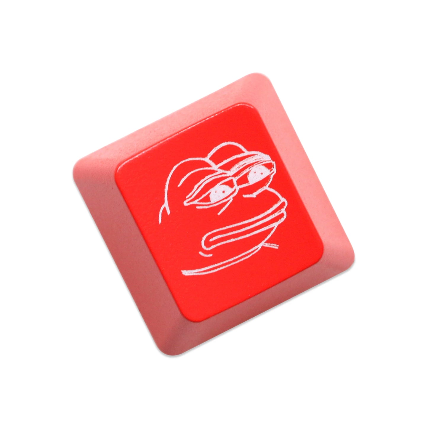 Neuheit Shine Through Keycaps ABS Geätzt hinterleuchtet schwarz rot r1 ESC Sad Frog THX Meme Internet Trends