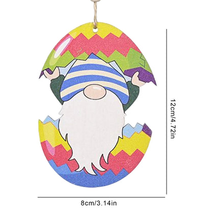 Ostern Kaninchen Holz Tisch Dekoration DIY Holz Handwerk Cute Bunny Ostern Ornamente Party Supplies Holz Handwerk