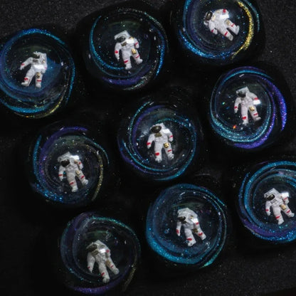 Artisan Keycap Astronaut Resin Key Caps Mechanische Tastaturkappen Personalisierte Keycaps Pc Gaming Zubehör Geschenke Koreanische Keycaps