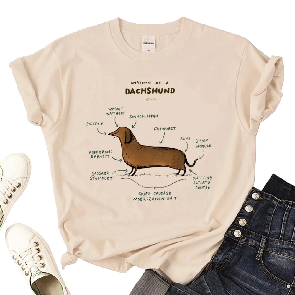 Designer Kollektion | Exklusives Dackel Statement T-Shirt | Premium Art Print Wear - NVTS Solutions