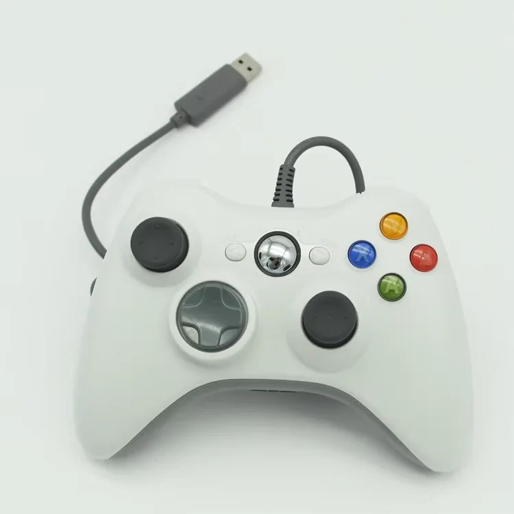 Xbox 360 Controller Wired USB Für Xbox 360/Slim/Elite/Winodow/PC Videospiel Gamepad 6-achsen Joystick Dual Vibration 2,4G Gaming