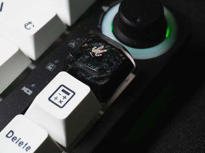 Artisan Keycap Astronaut Resin Key Caps Mechanische Tastaturkappen Personalisierte Keycaps Pc Gaming Zubehör Geschenke Koreanische Keycaps
