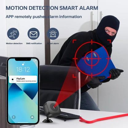 4K HD Pixel Kamera Drahtlose WiFi Remote Monitor Bewegungserkennung Smart Alarm Nachtsicht Kamera Sicherheit Schutz Neue 2025 - NVTS Solutions