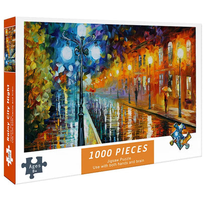 75 * 50 cm 1000 Teile Papierpuzzle für Erwachsene, schöne Heilung, hoher Schwierigkeitsgrad, Dekompressionspuzzle, Geburtstagsgeschenk, Lernspielzeug